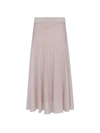 AGNONA AGNONA KNITTED MIDI SKIRT