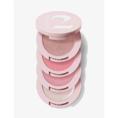 Morphe 2 Quad Goals Shimmer 10.5g In Pink Please