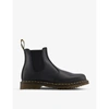 Dr. Martens' 2976 Slip Resistant Leather Chelsea Boots In Black Leather