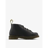 DR. MARTENS MENS BLACK CHURCH 5-EYE LEATHER MONKEY BOOTS 9,R03730806