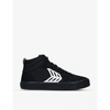 Cariuma Catiba Pro Suede And Organic-cotton High-top Skate Shoes In Black
