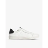 ALLSAINTS SHEER LEATHER LOW-TOP TRAINERS,R00125793