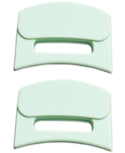 Zavor Noir Cookware Silicone Grips, Set Of 2 In Mint Green