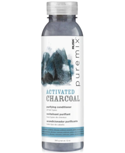 Rusk Puremix Activated Charcoal Purifying Conditioner, 12-oz, From Purebeauty Salon & Spa