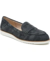 Lifestride Zee Slip-on Loafers Women's Shoes In Charcoal Fabric