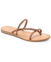 Dolce Vita Dexla Braided Flat Sandals Women's Shoes In Tan