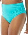 Coco Reef Impulse Rollover Bikini Bottom In Aqua