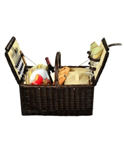 Picnic At Ascot Surrey Picnic Basket For 2 In Olive