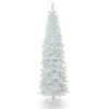 National Tree Company National Tree 6 Ft. White Iridescent Tinsel Tree In White