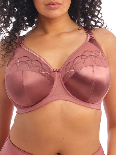 Elomi Cate Side Support Bra In Rosewood