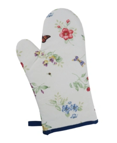 Lenox Butterfly Meadow Oven Mitt In White