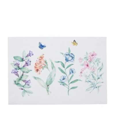 Lenox Butterfly Meadow Garden Placemat In White Multi