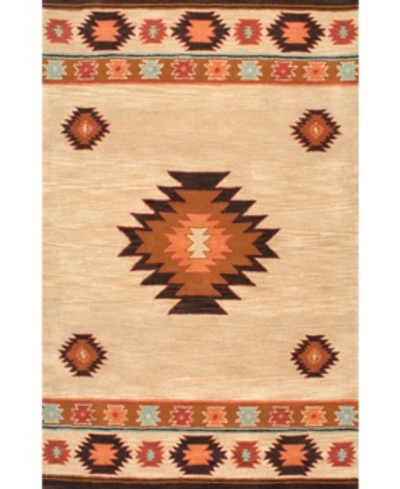 Nuloom Florence Shyla Abstract 8'6" X 11'6" Area Rug In Beige