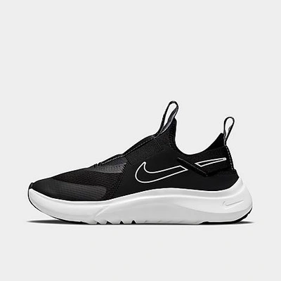 Nike Flex Plus Big Kids' Road Running Shoes In Black,white