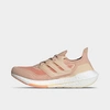 Adidas Originals Adidas Women's Ultraboost 21 Recycled Primeblue Running Shoes In Halo Blush/wonder White/ambient Blush