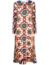 LA DOUBLEJ SWING SILK MAXI DRESS