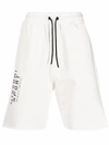 Missoni Sport Logo-print Shorts In White