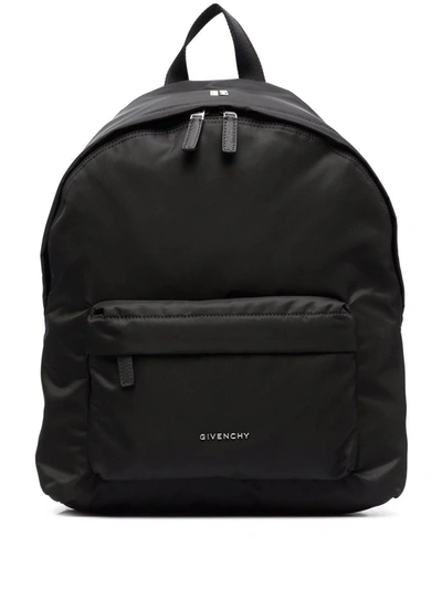 Givenchy Man Essentiel U Backpack In Black Nylon