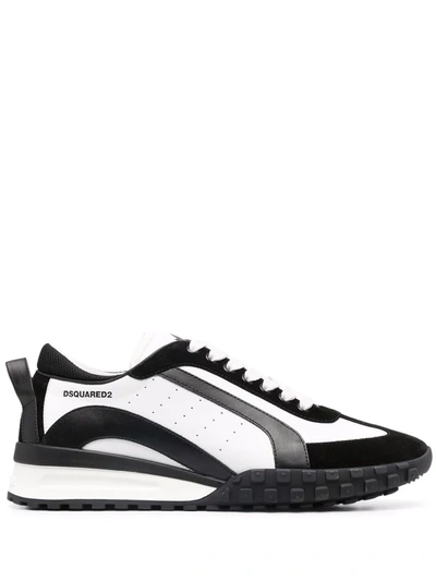 Dsquared2 Legend Two-tone Sneakers In White