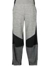 STELLA MCCARTNEY COLOUR-BLOCK KNITTED TROUSERS