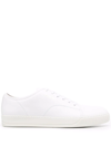 Lanvin Leather Dbb1 Sneakers In White