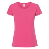 Fruit Of The Loom Womens/ladies Fit Ringspun Premium Tshirt In Pink