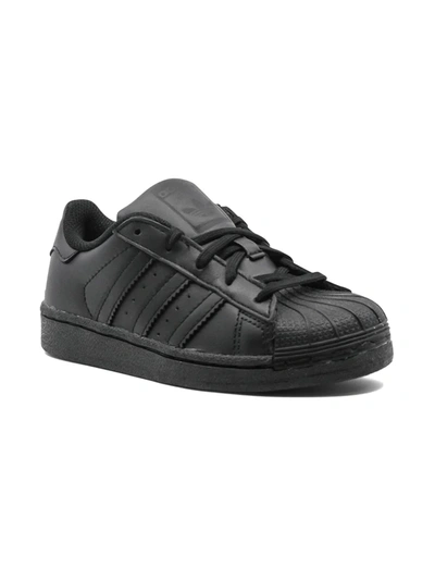 Adidas Originals Kids' Superstar Low-top Sneakers In Black