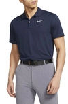 Nike Golf Dri-fit Victory Polo Shirt In Obsidian/ White