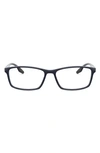 Prada 54mm Optical Glasses In Blue