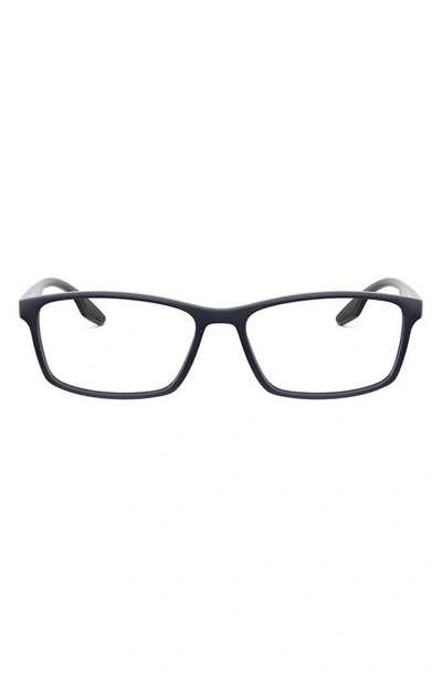 Prada 54mm Optical Glasses In Blue