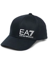 Ea7 Logo-print Baseball Cap In Blau