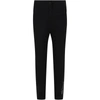 GIVENCHY BLACK LEGGINGS FOR GIRL WITH LOGO,H14130 09B