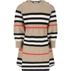 BURBERRY BEIGE DRESS FOR GIRL WITH CHECK VINTAGE,8042937