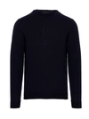 Roberto Collina Merino Wool Sweater In Blue