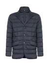 Herno Coats Blacks And Greys In Blue