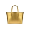 Carmen Sol Grazia Mini Tote In Gold