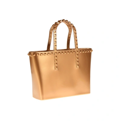 Carmen Sol Grazia Mini Tote In Rose Gold