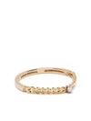 DELFINA DELETTREZ 18KT YELLOW GOLD UNCHAIN MY ART DIAMOND RING