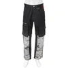 HERON PRESTON MENS MULTICOLOR ABSTRACT PATCH TROUSERS