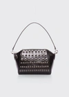 GIVENCHY XS ANTIGONA SHOULDER BAG IN SMOOTH LEATHER WITH STUDS,PROD165520042