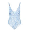 Melissa Odabash Panarea One-piece Swimsuit In Blue