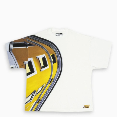 Formy Studio Atlas Jaune Tee Crewneck T-shirt In Yellow