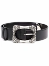 ALBERTA FERRETTI ALBERTA FERRETTI ENGRAVED BUCKLE BELT