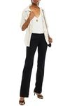 Ba&sh Ross Cotton-blend Twill Bootcut Pants In Black