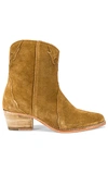 Free People New Frontier Western Boot In Tan