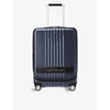 MONTBLANC MONTBLANC #MY4810 CABIN TROLLEY LEATHER-TRIMMED POLYCARBONATE SUITCASE,45580205