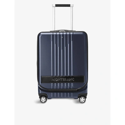 Montblanc #my4810 Cabin Trolley Leather-trimmed Polycarbonate Suitcase