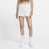 Nike Women's  Sportswear Essential French Terry Shorts In Brown