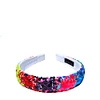 Simitri Gulaal Headband In Gulaal