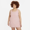 Nike Bliss Luxe Women's Training Dress In Pink Glaze,clear